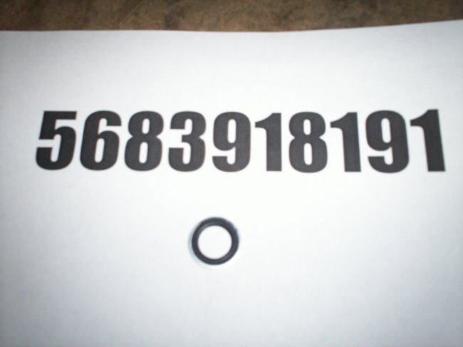 Seal, Fuel Line Banjo 12mm 3.3/3.9/5.9L